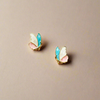 Pastel Dream Butterfly Stud Earrings