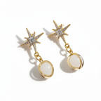 Starlit Elegance Drop Earrings
