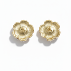 Pearl Blossom Elegance Floral Earrings